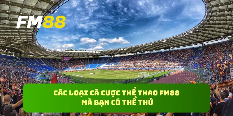 Các loại cá cược thể thao FM88 mà bạn có thể thử