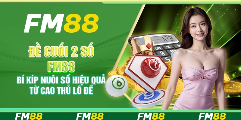 Đề Cuối 2 Số FM88 Bí Kíp Nuôi Số Hiệu Quả Từ Cao Thủ Lô Đề