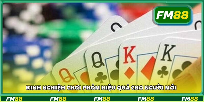 Kinh nghiệm chơi phỏm dễ thắng dành cho người mới bắt đầu