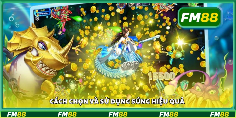 Bí quyết chọn súng và canh thời điểm chuẩn trong game bắn cá