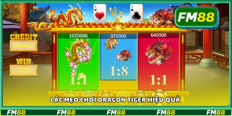 Bật mí mẹo chơi Dragon Tiger hiệu quả