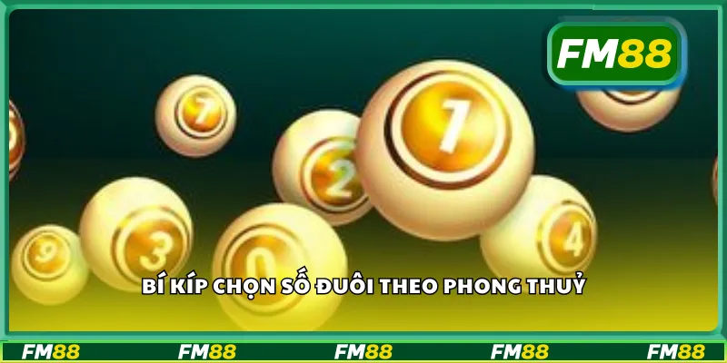 Bí kíp chọn số đuôi theo phong thuỷ