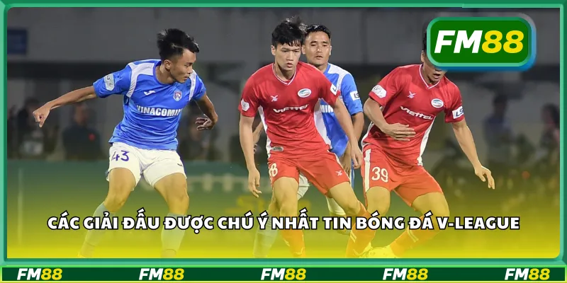 Các giải đấu được chú ý nhất tin bóng đá V-League