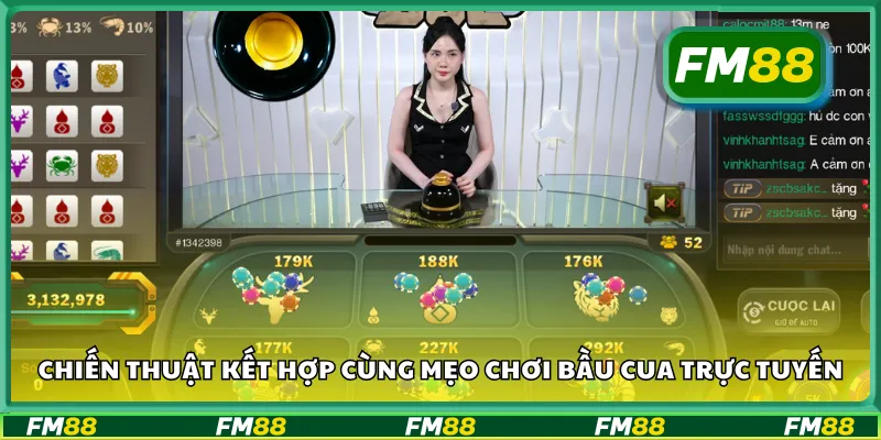Chiến thuật kết hợp cùng mẹo chơi bầu cua trực tuyến