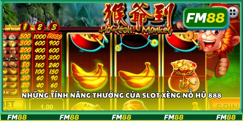 Những tính năng thưởng của slot xèng nổ hũ 888