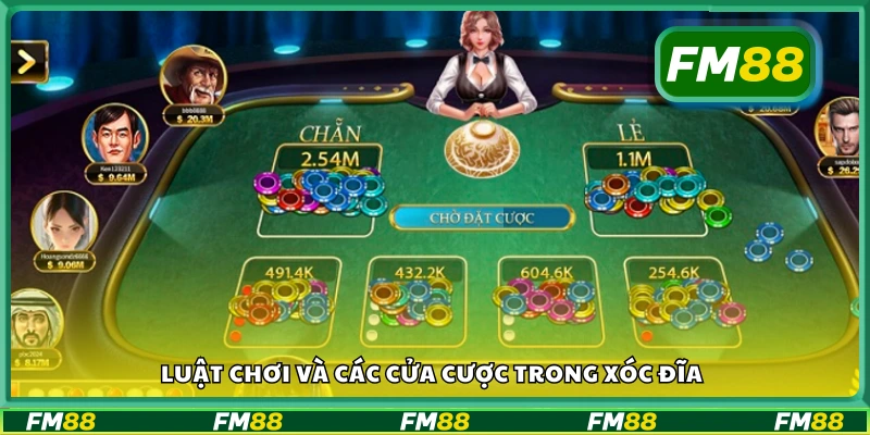 Cách chơi cơ bản và những cửa cược phổ biến