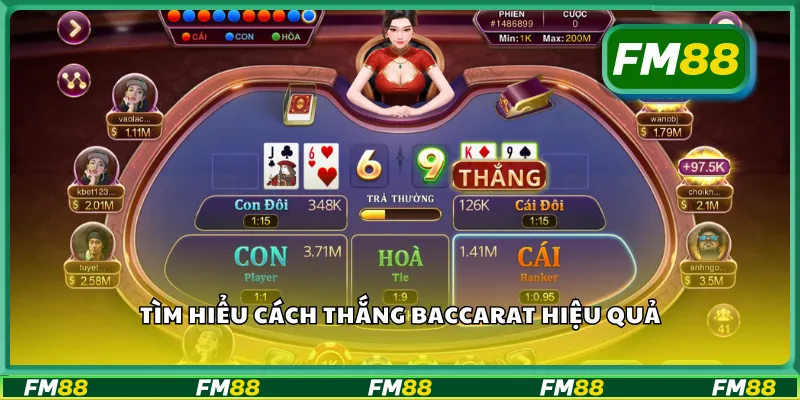 Tìm hiểu cách thắng baccarat hiệu quả