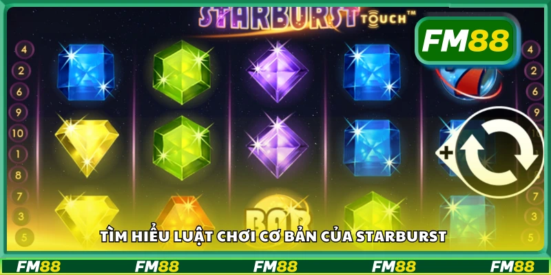 Nắm rõ luật chơi cơ bản của Starburst